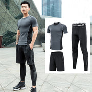 Men'S Fitness Clothing Running Sports Quick-Drying Clothing Training Clothing