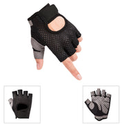 Half finger gloves sports fitness gloves outdoor riding non-slip wear gloves